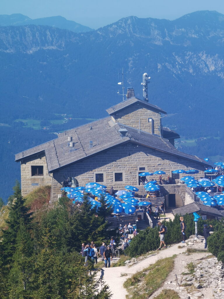 Das berühmte Kehlsteinhaus von außen